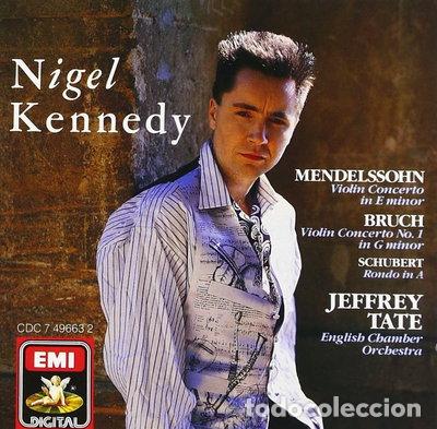 CDs de m&uacute;sica: Mendelssohn & Bruch: Violin Concertos- 0077774966320