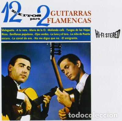 CDs de m&uacute;sica: 12 &Eacute;xitos Para 2 Guitarras Flamencas- 0731453294127