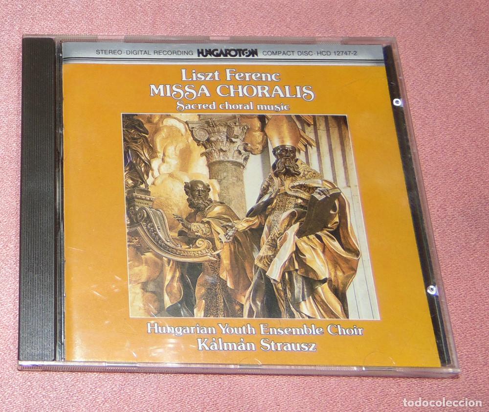 CDs de m&uacute;sica: LISZT FERENC - MISSA CHORALIS - KALMAN STRAUSZ - HUNGARIAN YOUTH ENSEMBLE CHOIR - CD ALBUM -