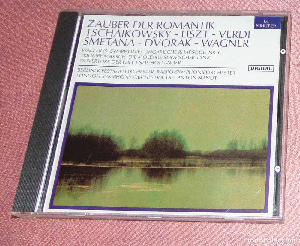 CDs de m&uacute;sica: ZAUBER DER ROMANTIK - TSCHAIKOWSKY - LISZT - VERDI - SMETANA - DVORAK - WAGNER - MENDELSSOHN - CD