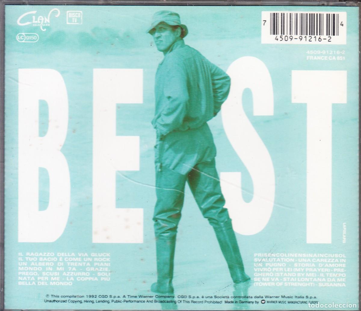 CDs de m&uacute;sica: ADRIANO CELENTANO. SUPER BEST. CD. - Foto 2