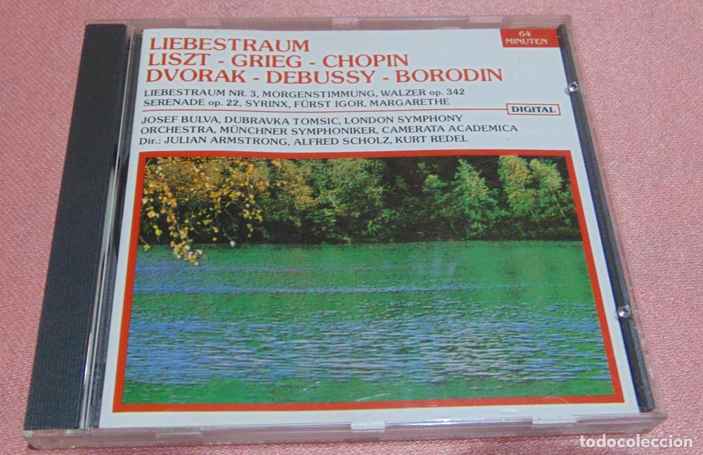 CD de M&uacute;sica: LIEBESTRAUM - DREAM OF LOVE - LISZT - GRIEG - CHOPIN - DVORAK - DEBUSSY - BORODIN - CD ALBUM GERMANY