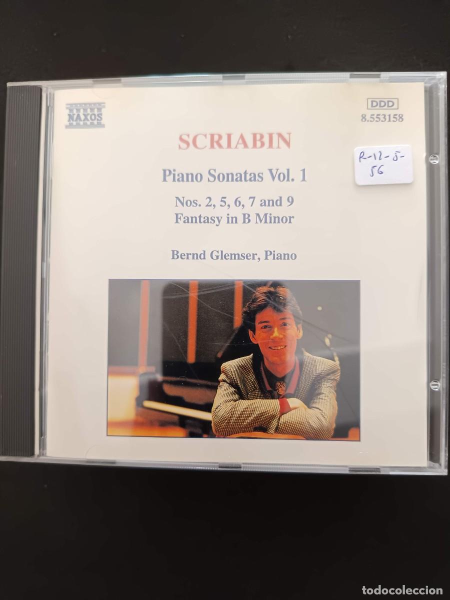 CDs de m&uacute;sica: SCHRIABIN. PIANO SONATAS, VOL. 1: N&ordm;S. 2, 5, 6, 7 AND 9 /FANTASI IN B MINOR . PIANO: BERND GLEMSER.