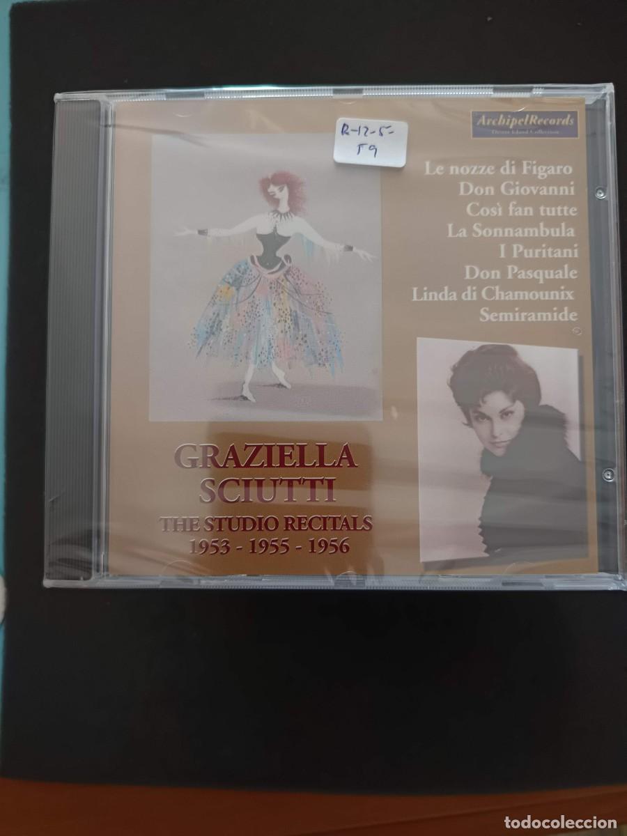 CDs de m&uacute;sica: GRAZIELLA SCIUTTI. THE STUDIO RECITALS, 1953-1955-1956: LE NOZZE DI FIGARO / DON GIOVANNI / COS&Igrave; FAN