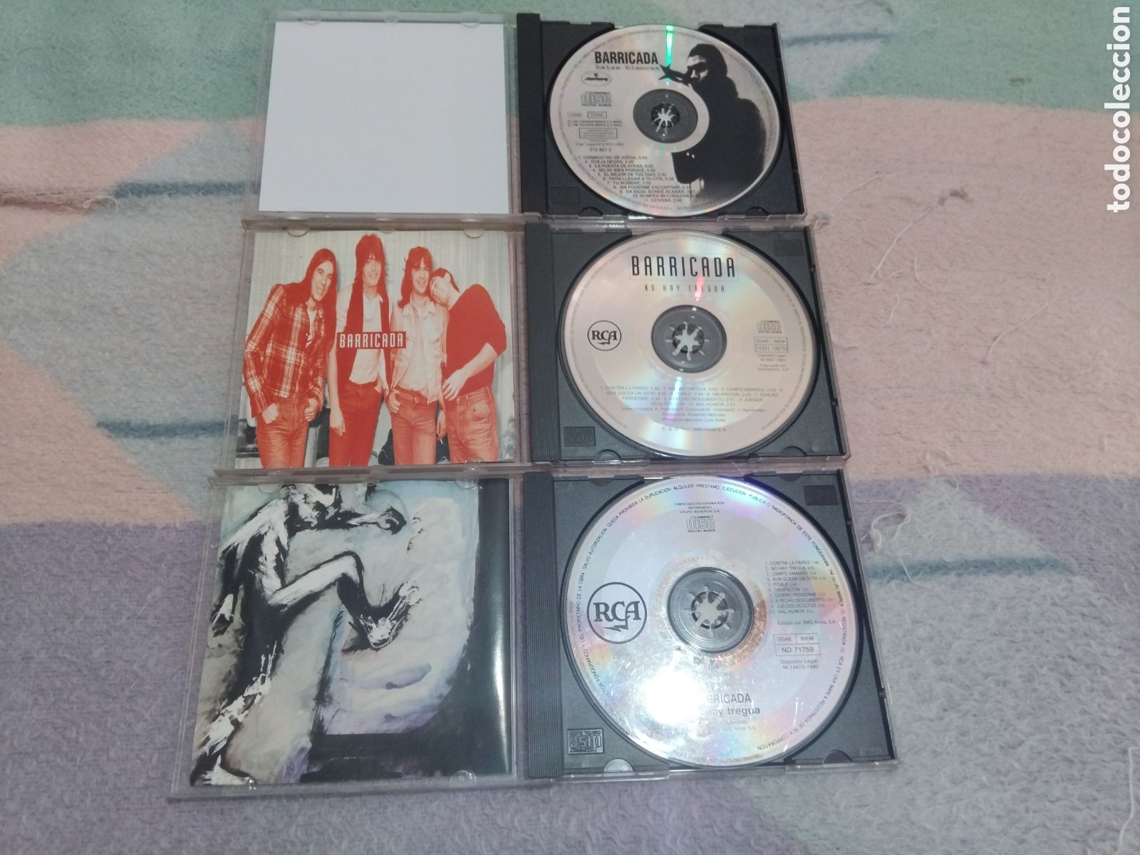 CDs de m&uacute;sica: LOTE 2 CDS BARRICADA (DIFICILES) - Foto 3