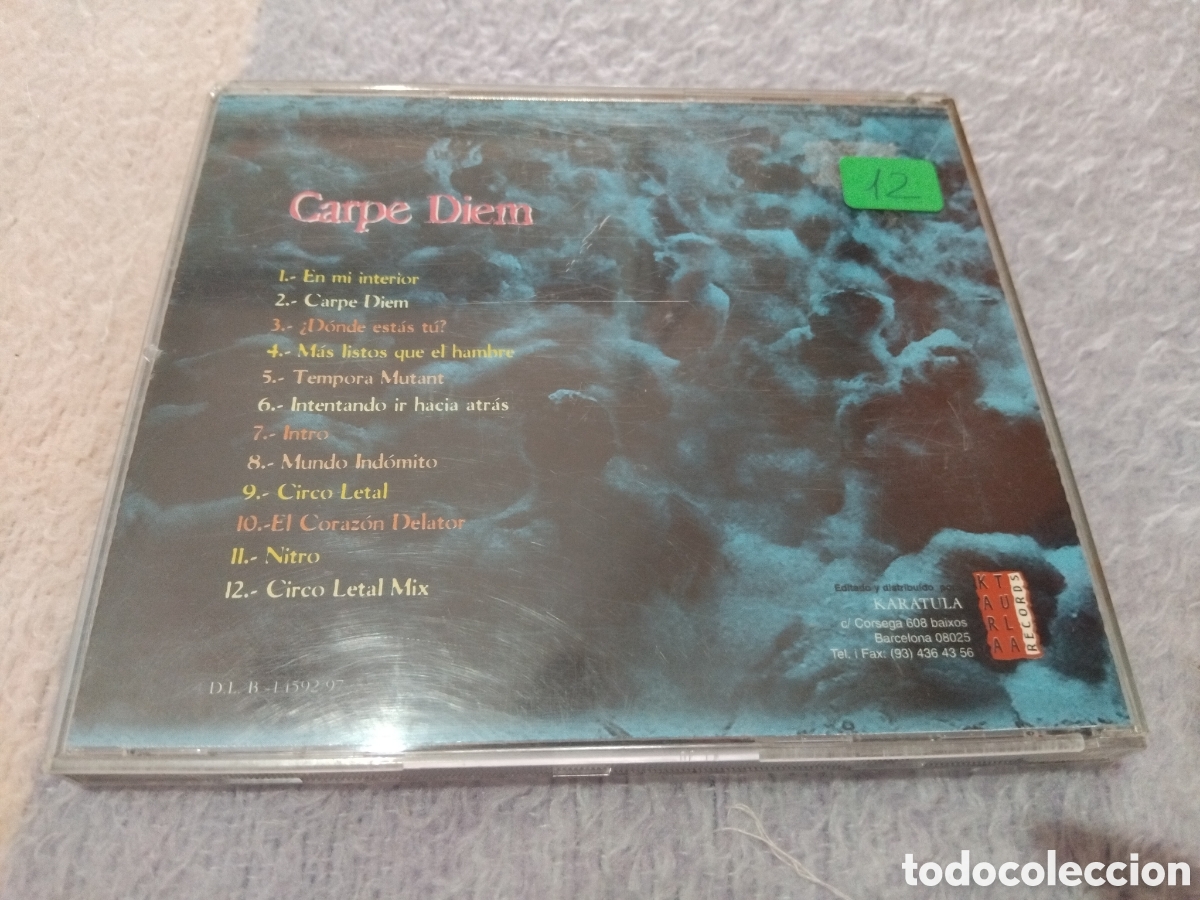 CDs de m&uacute;sica: Carpe Diem ( &iquest;dondestastu? CD - Foto 2
