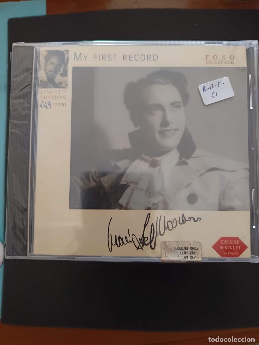 CDs de m&uacute;sica: MARIO DEL MONACO: MY FIRST RECORD. LIMITED EDITION: 149/2000