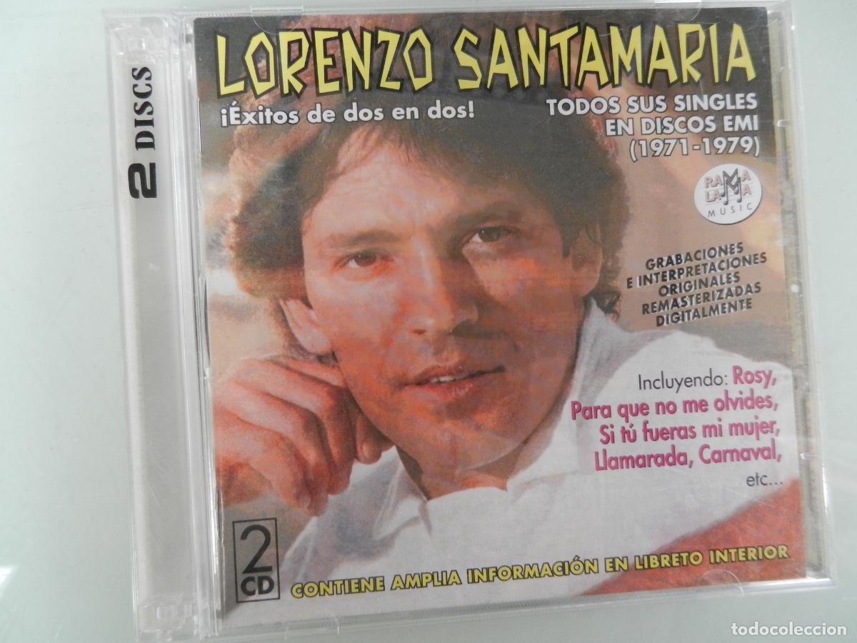 CDs de m&uacute;sica: LORENZO SANTAMARIA - TODOS SUS SINGLES EN DISCOS EMI 1971-1979 - 2 CD,S - RAMA LAMA 1998