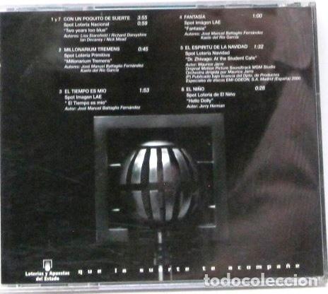 CDs de m&uacute;sica: CON UN POQUITO DE SUERTE - CD - Foto 2