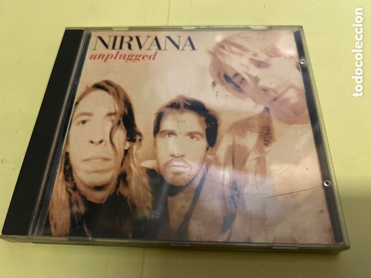 CDs de m&uacute;sica: T1/D3/94. NIRVANA CD UNPLUGGED - Foto 1