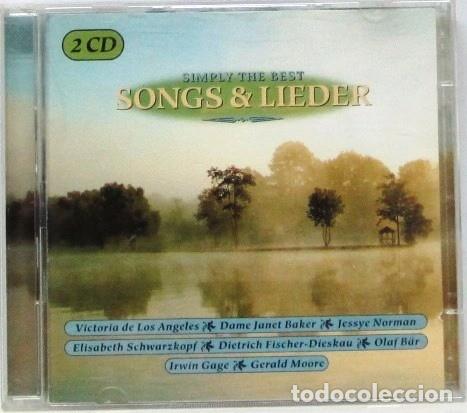 CDs de m&uacute;sica: SONGS & LIEDER - SIMPLY THE BEST - 2 CD