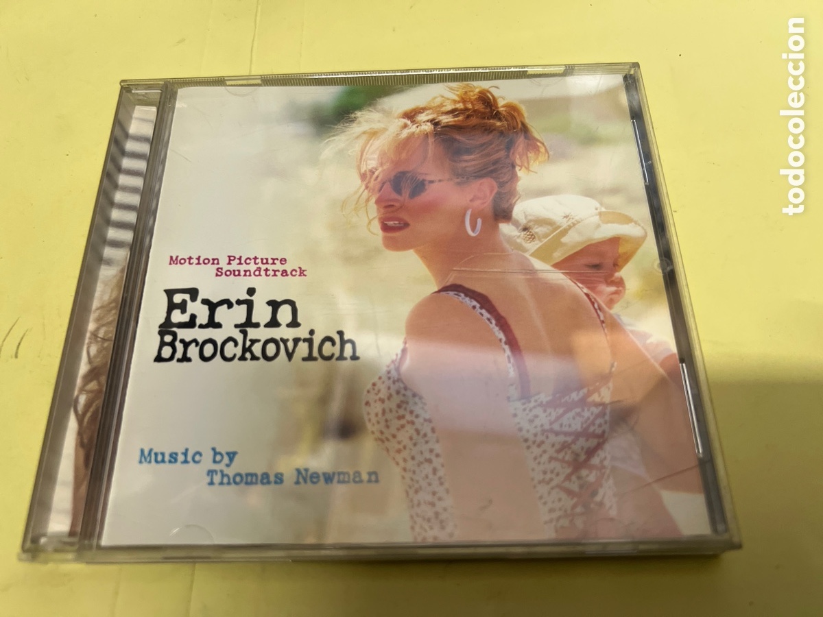 CDs de m&uacute;sica: T1/D3//96. ERIN BROCKOVICH CD BANDA SONORA DEL FILM JULIA ROBERTS