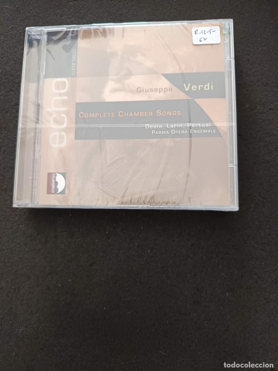 CDs de m&uacute;sica: VERDI: COMPLETE CHAMBER SONGS. SOPRANO: MARIELLA DEVIA. TENOR: SERGEI LARIN. BAJO: MICHELE PERTUSI