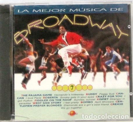 CDs de m&uacute;sica: LA MEJOR MUSICA DE BROADWAY - N&ordm; 7 - CD