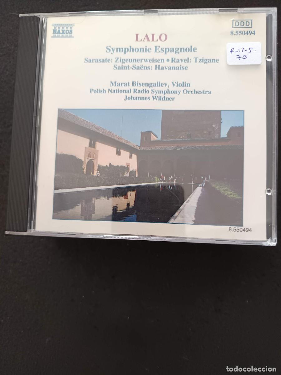CDs de m&uacute;sica: LALO: SYMPHONIE ESPAGNOLE / SARASATE: ZIGEUNERWEISEN / RAVEL: TZIGANE / SAINT-SA&Euml;NS: HAVANAISE