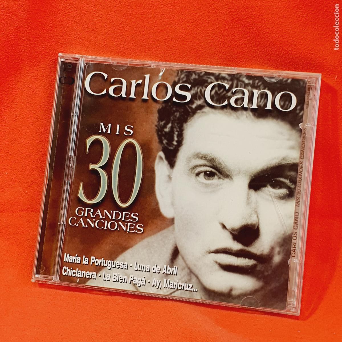 CDs de m&uacute;sica: CD-CARLOS CANO-MIS 30 GRANDES CANCIONES-SONY-VER FOTOGRAF&Iacute;AS-BUEN ESTADO.