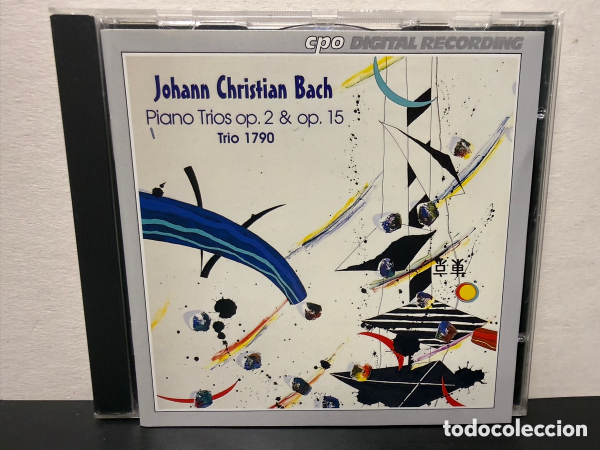 CDs de m&uacute;sica: J. C. Bach - Trio 1790 - Piano Trios Op. 2 & Op. 15 (CD)
