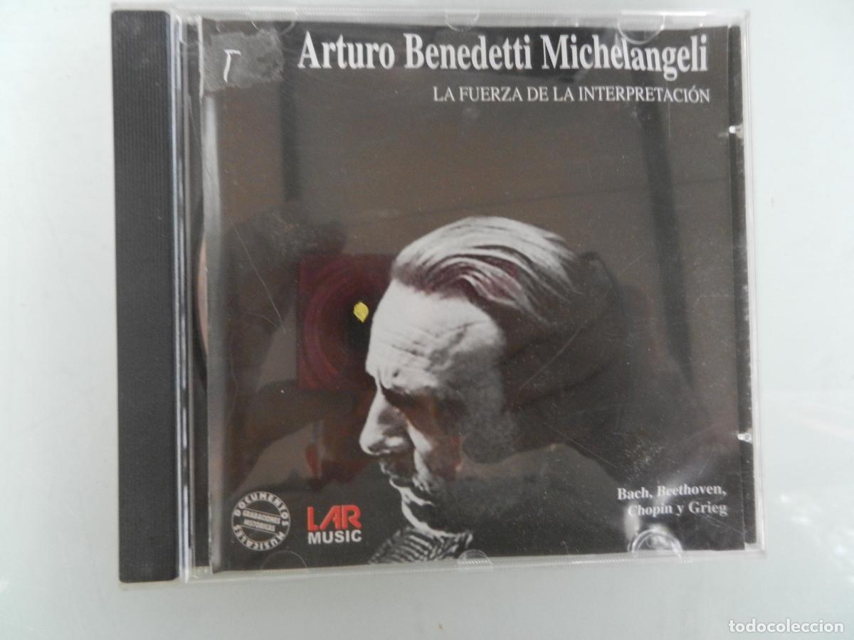 CDs de m&uacute;sica: ARTURO BENEDETTI MICHELANGELI - LA FUERZA DE LA INTERPRETACION - BACH - CHOPIN -GRIEG - CD