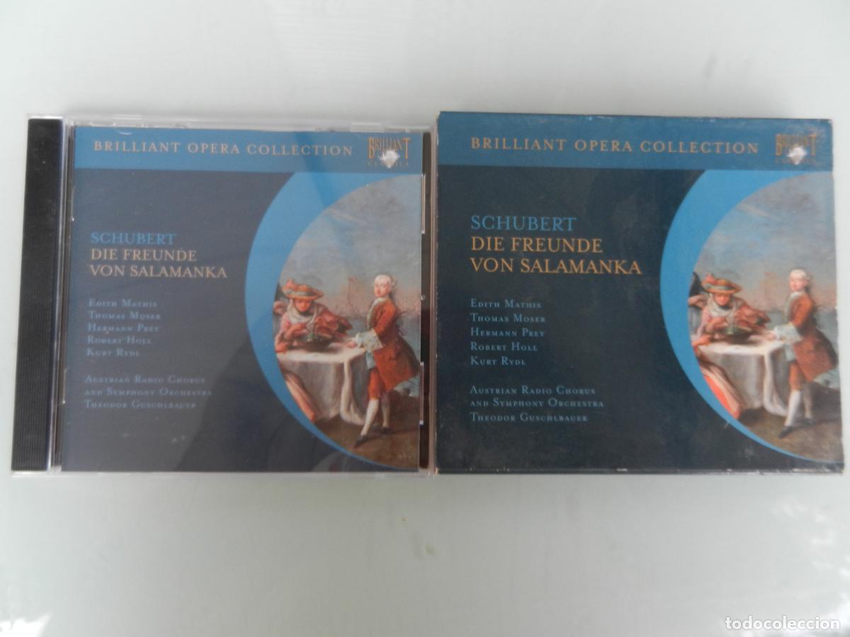 CDs de m&uacute;sica: SCHUBERT - DIE FREUNDE VON SALAMANKA - THEODOR GUSCHLBAUER - CD +CAJA