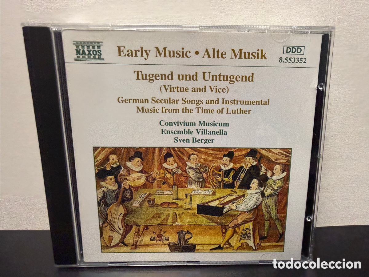 CDs de m&uacute;sica: Tugend Und Untugend (Virtue And Vice) (CD)