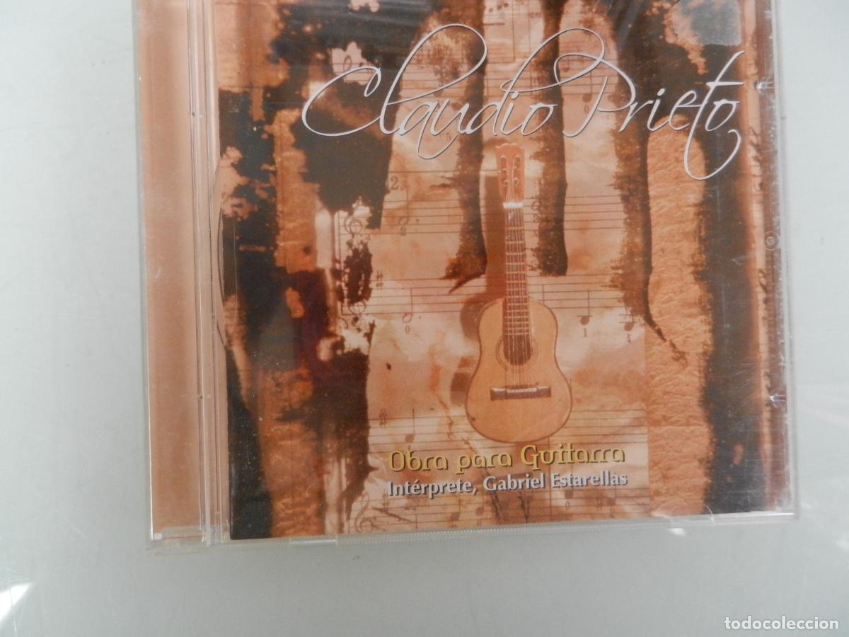 CDs de m&uacute;sica: CLAUDIO PRIETO - OBRA PARA GUITARRA - GABRIEL ESTARELLAS - CD 2003 - IBERAUTOR
