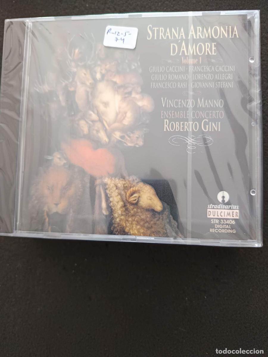 CDs de m&uacute;sica: STRANA ARMONIA D'AMORE.VOLUME 1. DIRECTOR: ROBERTO GINI. ENSEMBLE CONCERTO