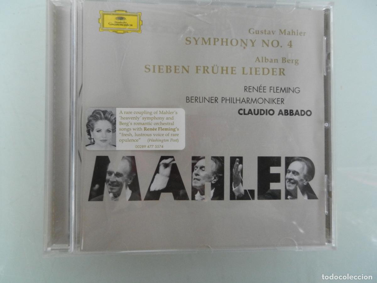 CDs de m&uacute;sica: MAHLER - SYMPHONY N&ordm; 4- ALBAN BERG - SIEBEN FR&Uuml;HE LIEDER - CLAUDIO ABBADO - CD 2005