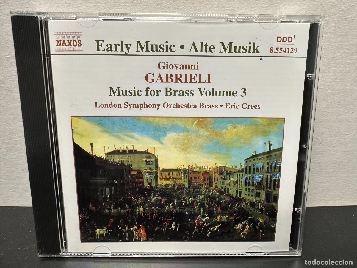 CDs de m&uacute;sica: Gabrieli - Eric Crees - Music For Brass Volume 3 (CD)