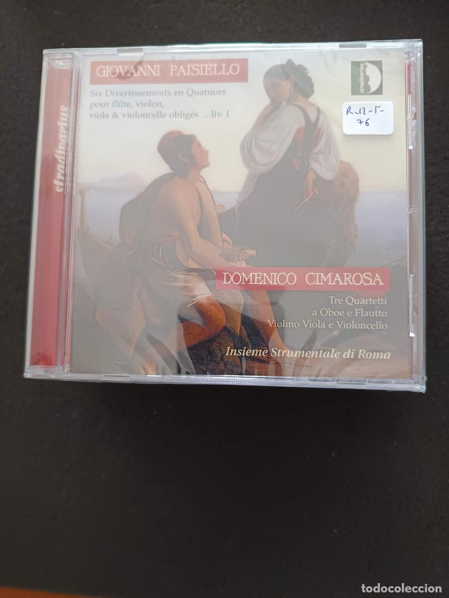 CDs de m&uacute;sica: GIOVANNI PAISIELLO - DOMENICO CIMAROSA. INSIEME STRUMENTALE DI ROMA