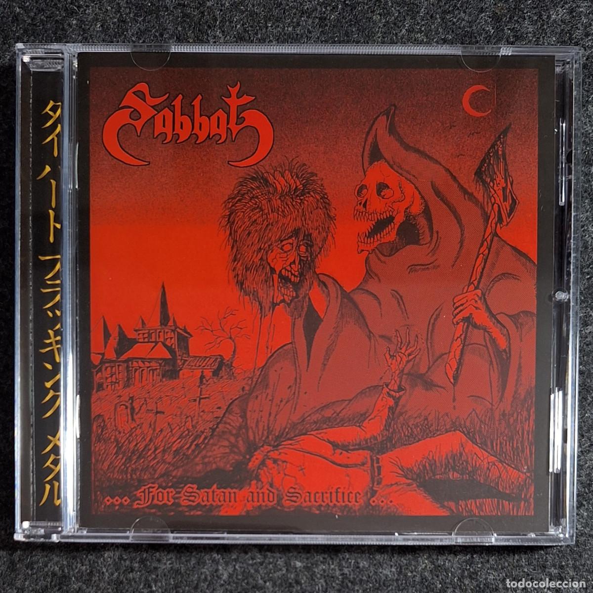 CDs de m&uacute;sica: Sabbat - .For Satan And Sacrifice. - CD [Iron Pegasus, 2013] Thrash Black Metal