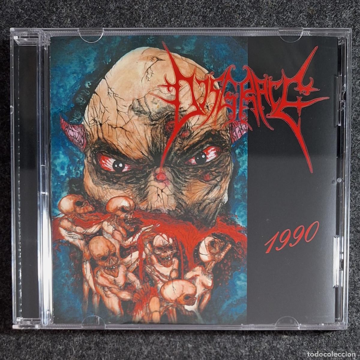 CDs de m&uacute;sica: Disgrace - 1990 - CD [Svart Records, 2024] Death Metal