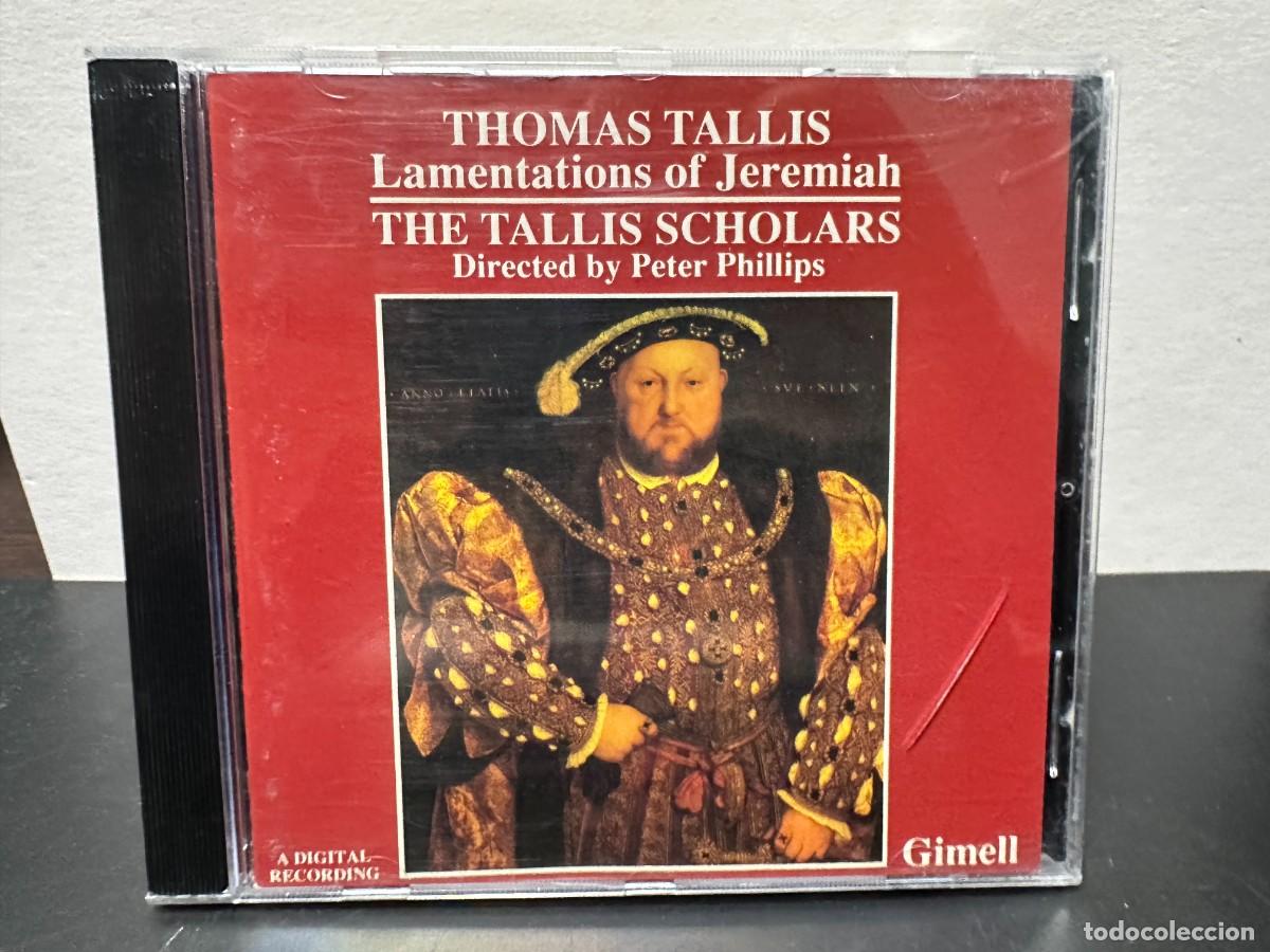 CDs de m&uacute;sica: Thomas Tallis - Tallis Scholars, Peter Phillips - Lamentations Of Jeremiah (CD)