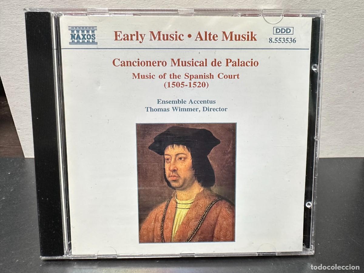 CDs de m&uacute;sica: Ensemble Accentus, Thomas Wimmer - Cancionero Musical de Palacio (Music Of The Spanish Court (CD)