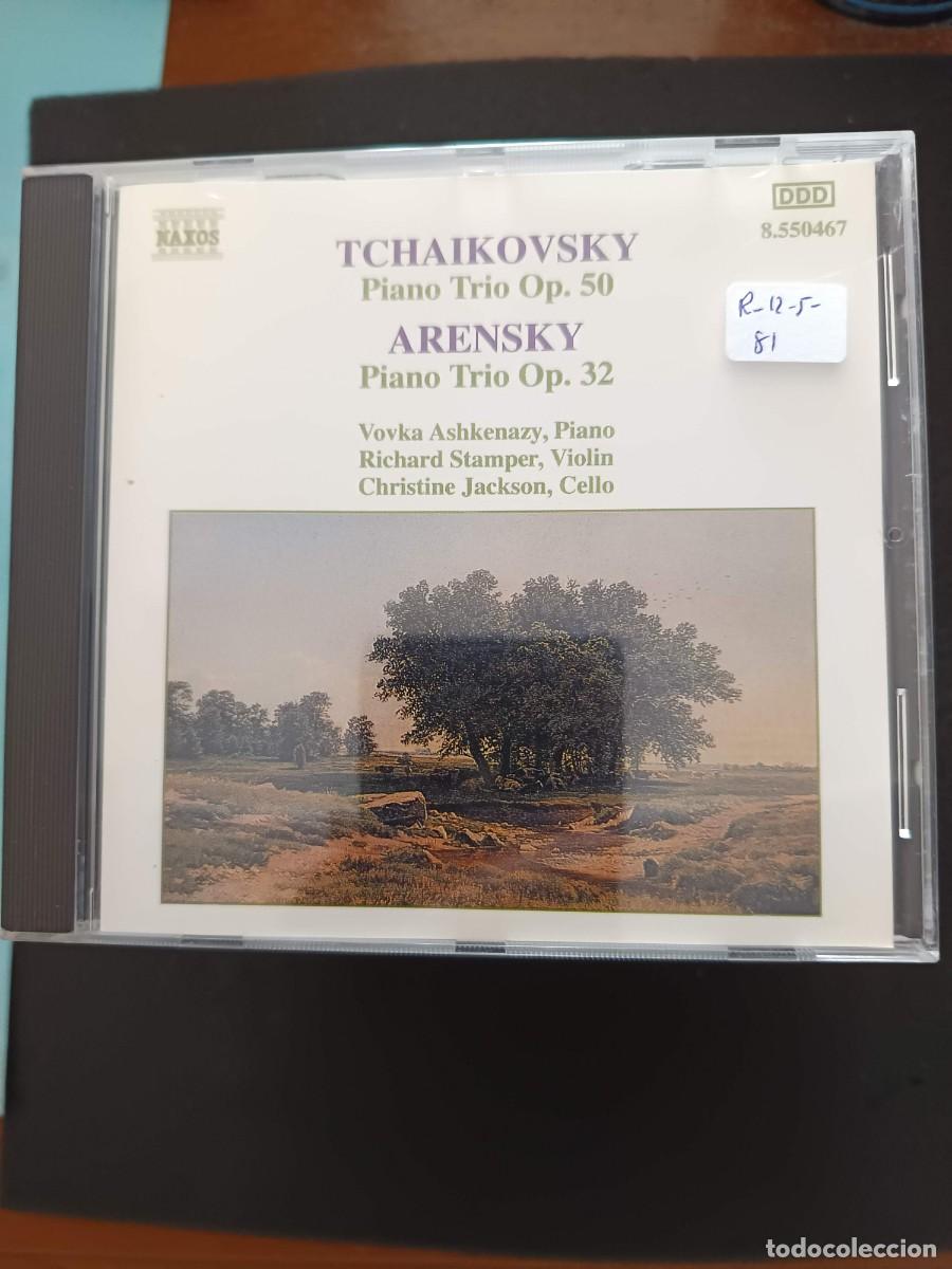 CDs de m&uacute;sica: TCHAIKOVSKY: PIANO TRIO, OP 50 / ARENSKY: PIANO TRIO, OP 32. PIANO: VOVKA ASHKENAZY. VIOLIN: RICHARD