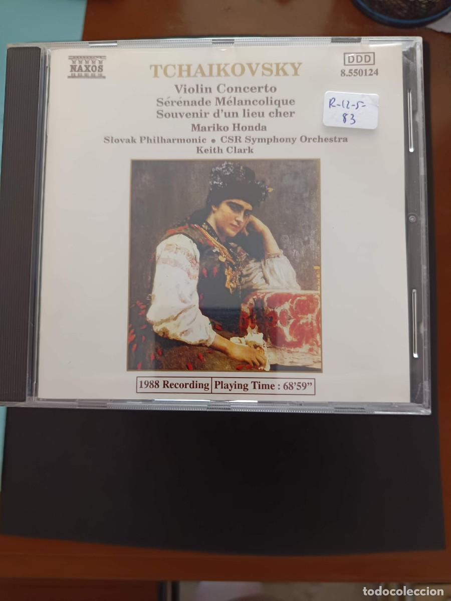 CDs de m&uacute;sica: TCHAIKOVSKY: VIOLIN CONCERTO / S&Eacute;R&Eacute;NADE M&Eacute;LANCOLIQUE / SOUVENIR D'UN LIEU CHER. DIR: KEITH CLARK