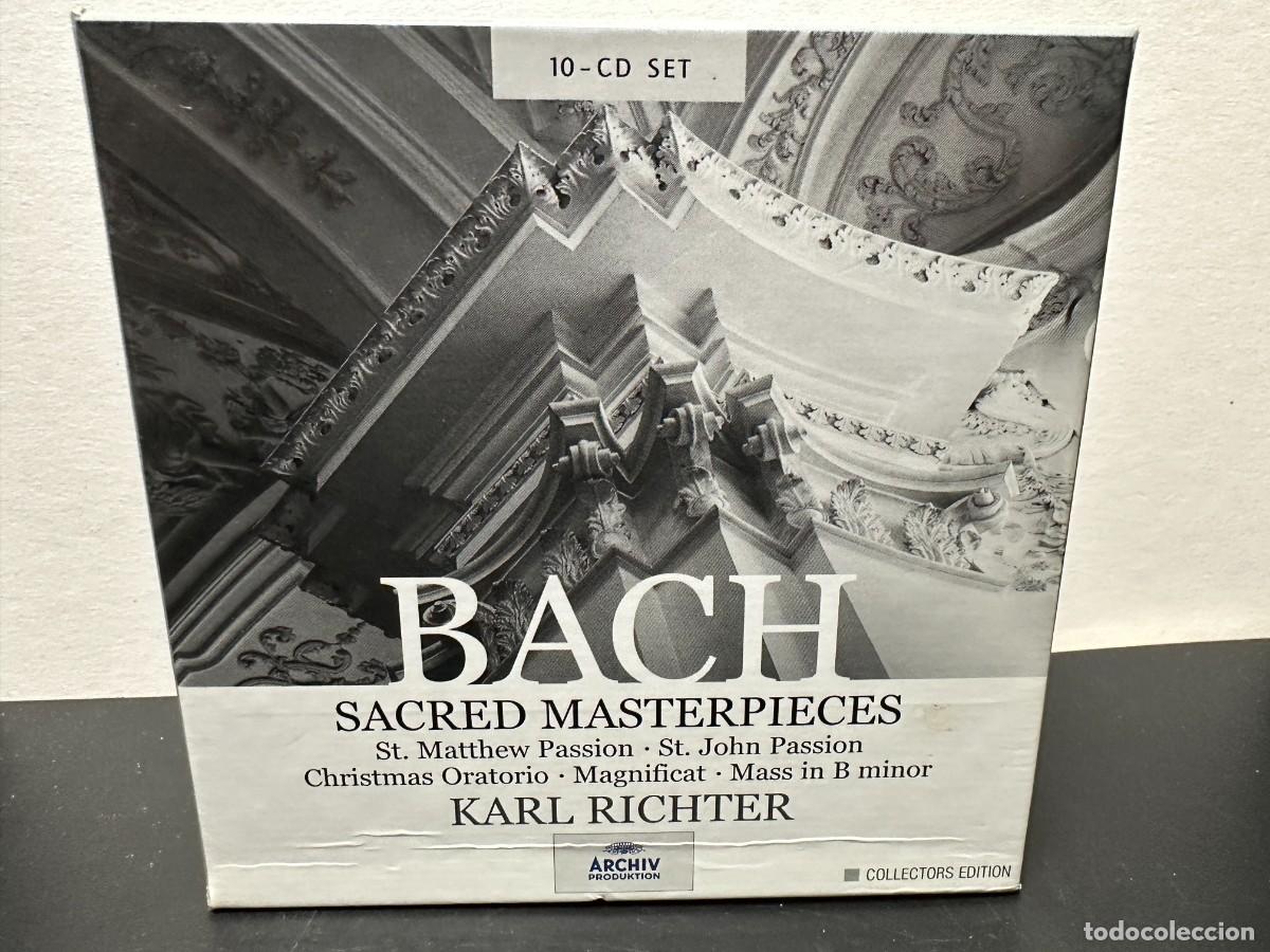 CDs de m&uacute;sica: Bach - Karl Richter - Sacred Masterpieces (10xCD)