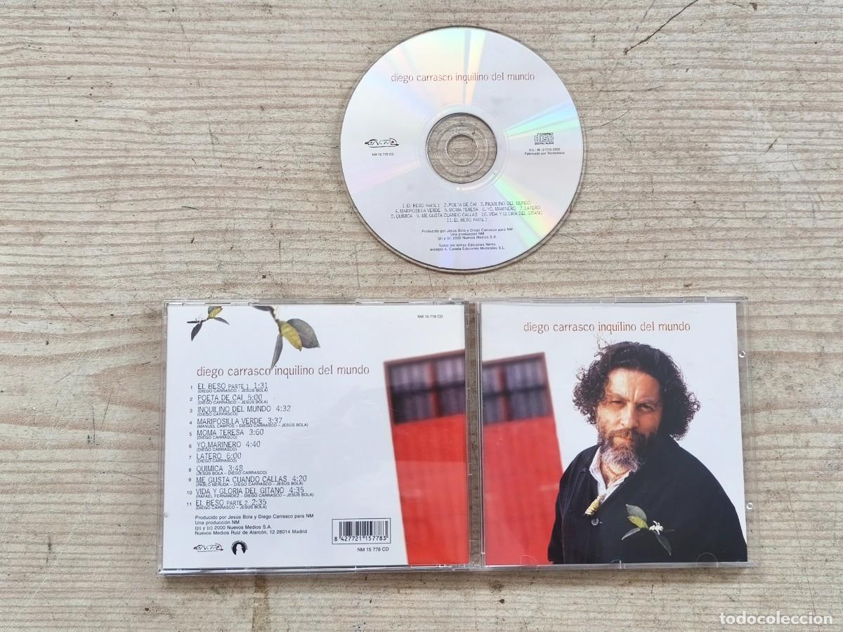 CDs de m&uacute;sica: Diego Carrasco - Inquilino del mundo CD