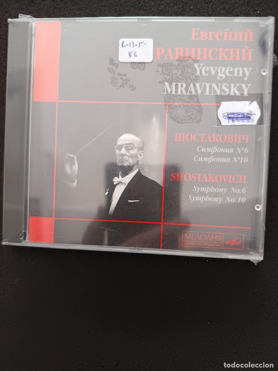 CDs de m&uacute;sica: SHOSTAKOVICH: SIMPHONY 6 AND 10. DIRECTOR:YEVGENY MRAVINSKY. RECORDED LIVE