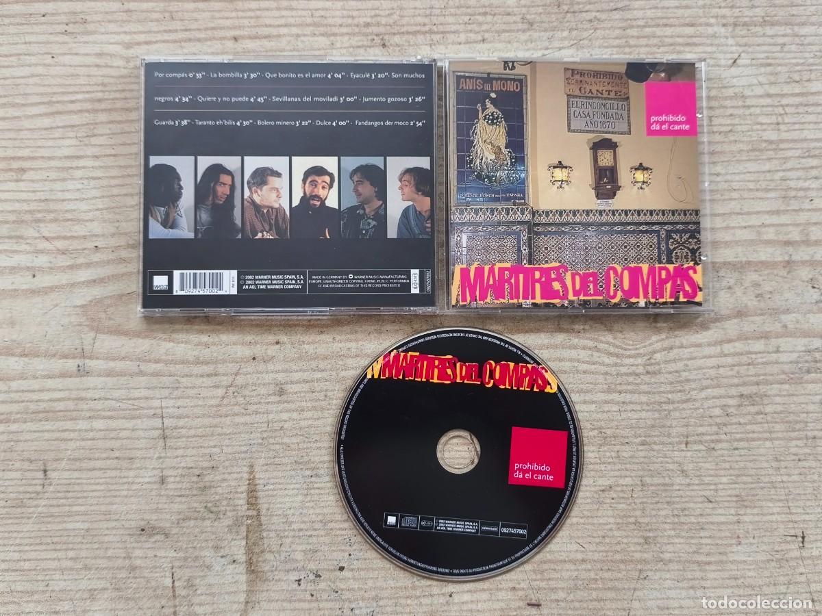 CDs de m&uacute;sica: M&aacute;rtires Del Comp&aacute;s - Prohibido D&aacute; El Cante CD - Foto 1