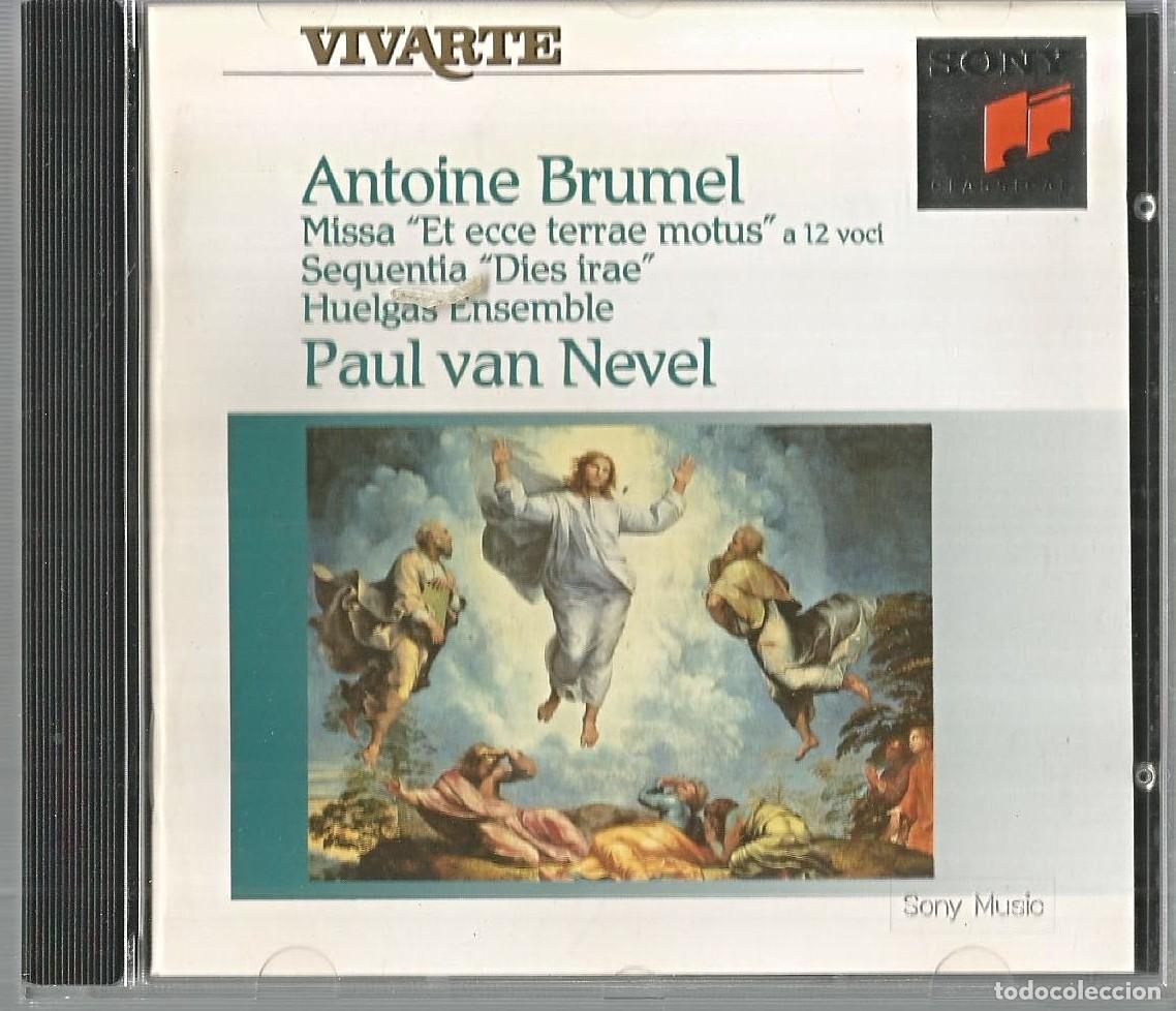 CDs de m&uacute;sica: ANTOINE BRUMEL - PAUL VAN NEVEL - MISSA - UNICO EN TC