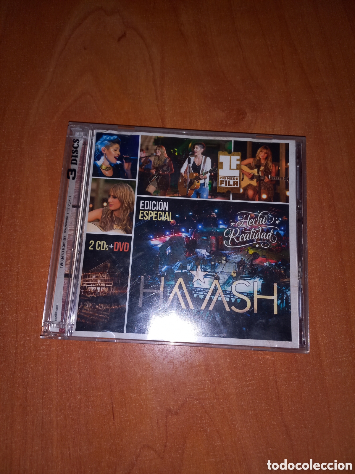 CDs de m&uacute;sica: HA ASH &ndash; PRIMERA FILA: HECHO REALIDAD - 2 CD Y 1 DVD