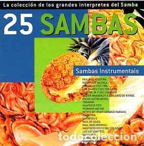 CDs de m&uacute;sica: Various - 25 Sambas: Sambas Instrumentais (CD, Comp) Label:DiscMedi Blau Cat#: DM 385-02
