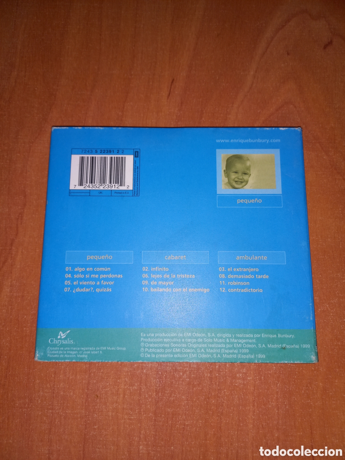 CDs de m&uacute;sica: CD - BUMBURY - PEQUE&Ntilde;O - Foto 2