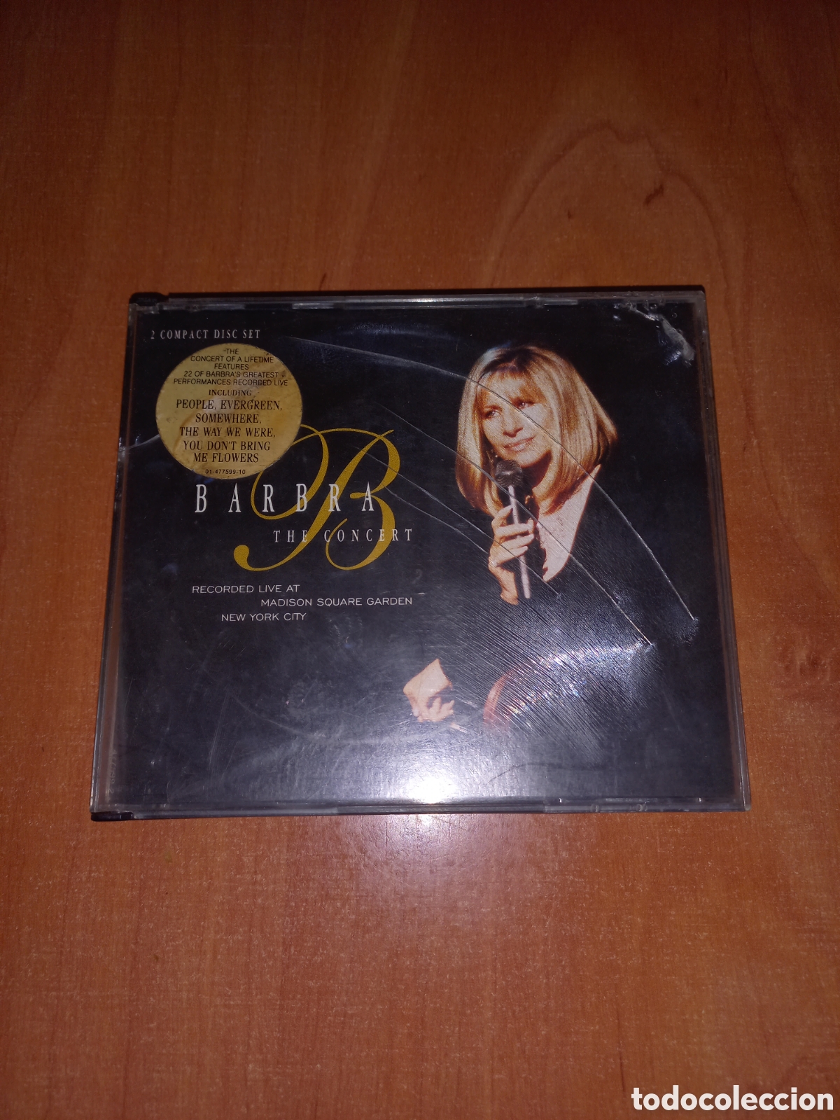 CDs de m&uacute;sica: BARBARA STREISAND - BARBRA THE CONCERT ( RECORDED LIVE AT MADISON GARDEN ) - 2 CD