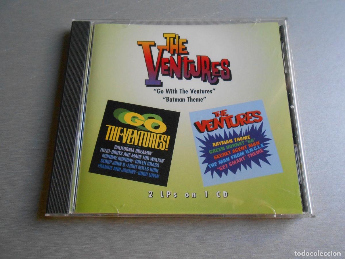 CDs de m&uacute;sica: VENTURES, THE -GO WITH VENTURES-, CD, GREEN GRASS + 26, A&Ntilde;O 1996, ONE WAY RECORDS S21-18933 USA