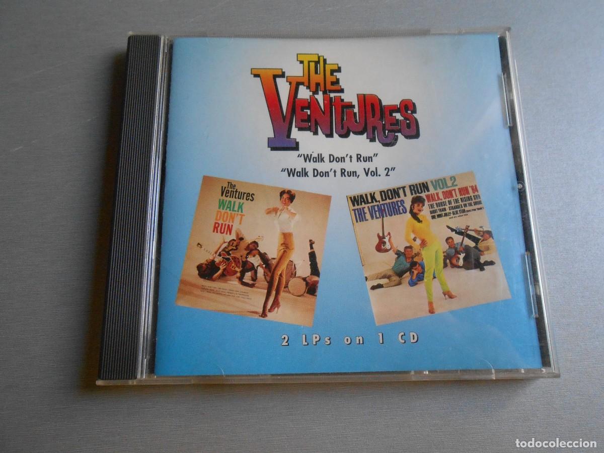 CDs de m&uacute;sica: VENTURES, THE -WALK DON&acute;T RUN-, CD, MORGEN + 26, A&Ntilde;O 1996, ONE WAY RECORDS S21-18932 USA