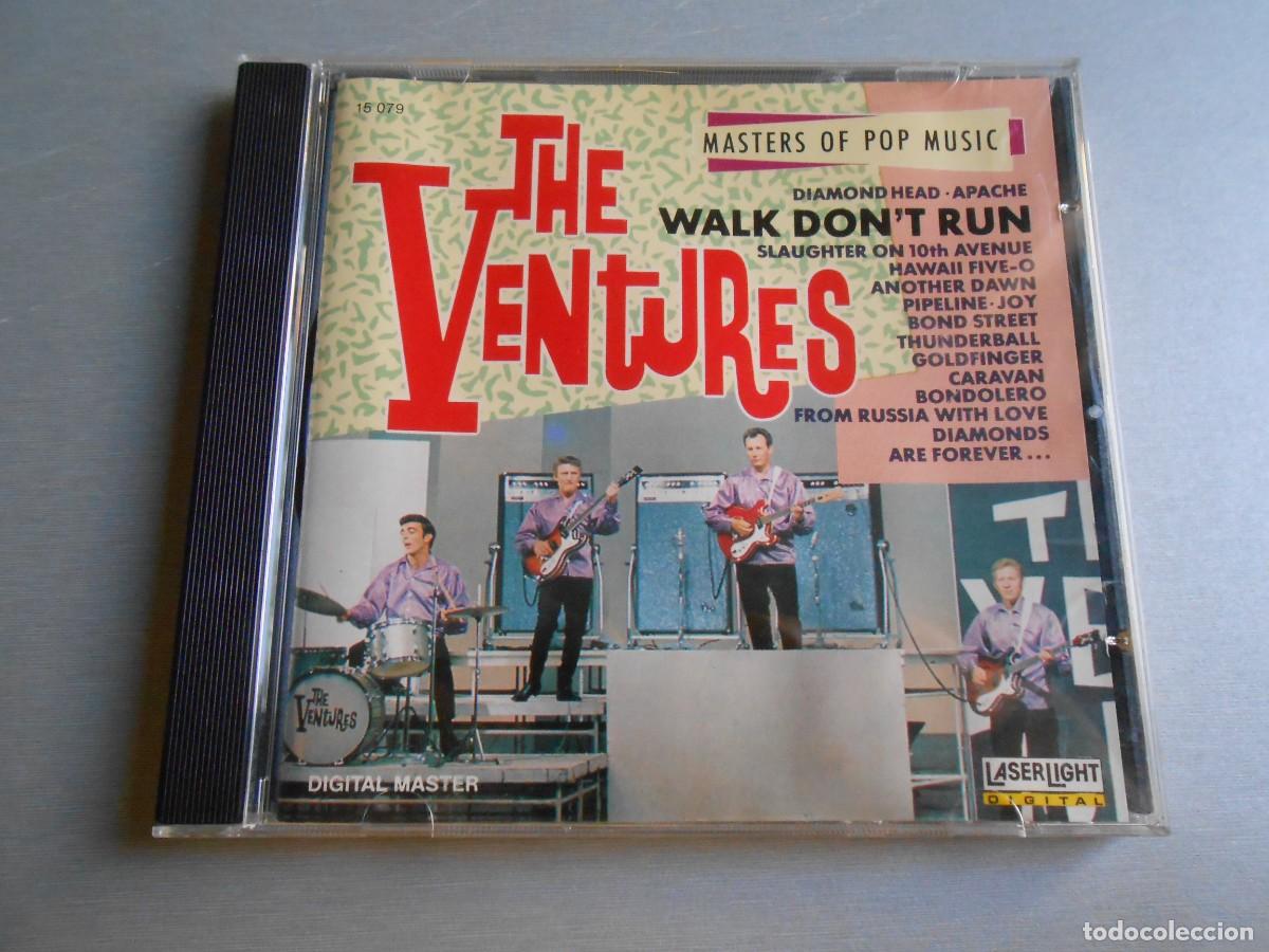 CDs de m&uacute;sica: VENTURES, THE -WALK DON&acute;T RUN-, CD, WALK DON&acute;T RUN + 15, A&Ntilde;O 1988, LASERLIGHT 15.079 GERMANY