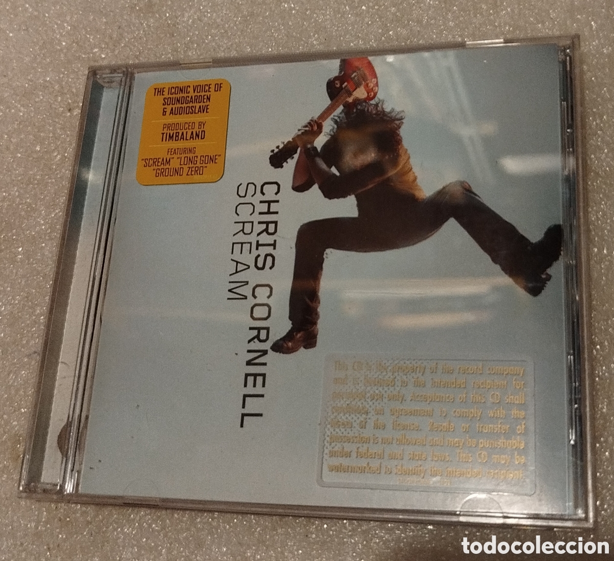 CDs de m&uacute;sica: Chris Cornell (Soundgarden) - Scream