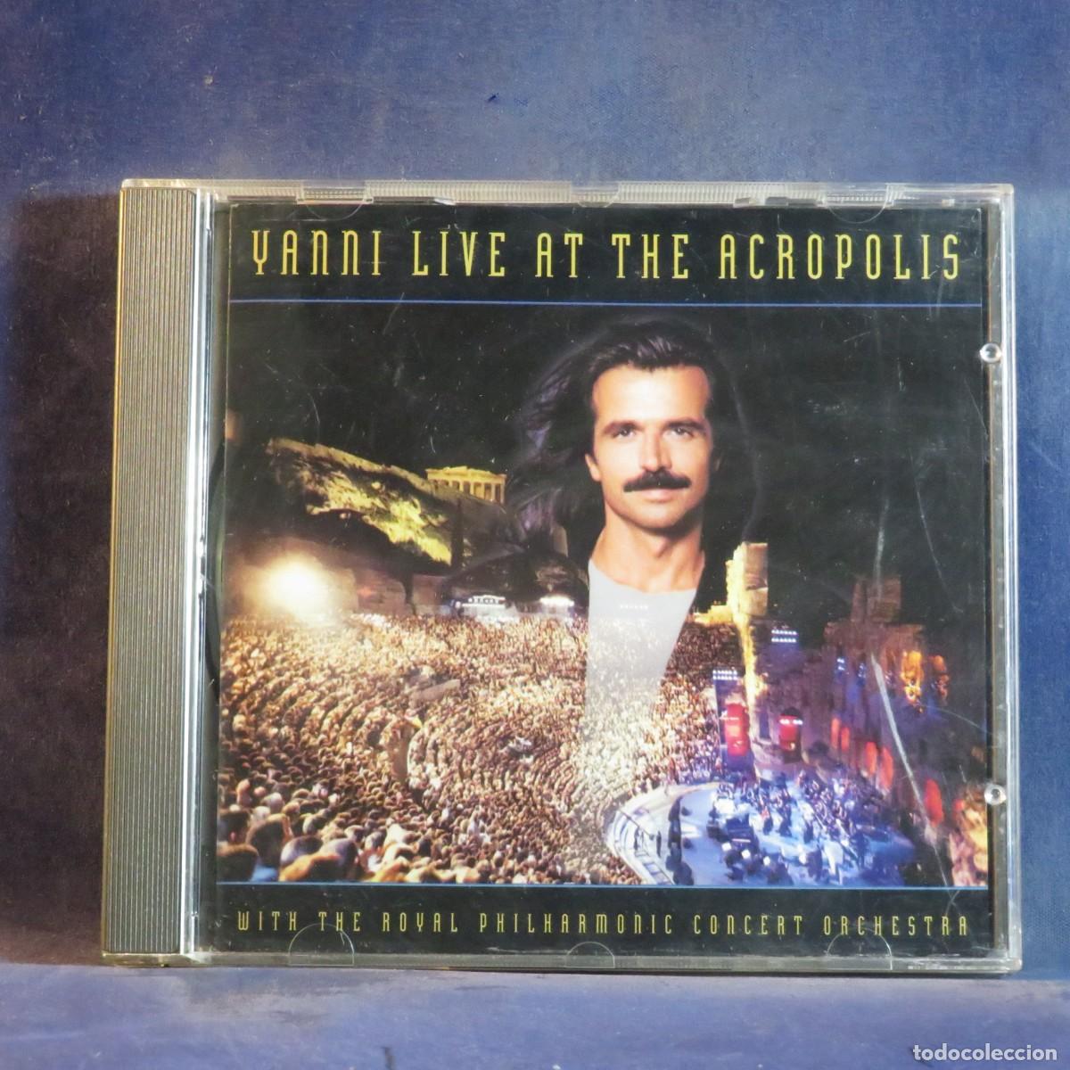 CDs de m&uacute;sica: YANNI WITH THE ROYAL PHILHARMONIC CONCERT ORCHESTRA &ndash; LIVE AT THE ACROPOLIS - CD