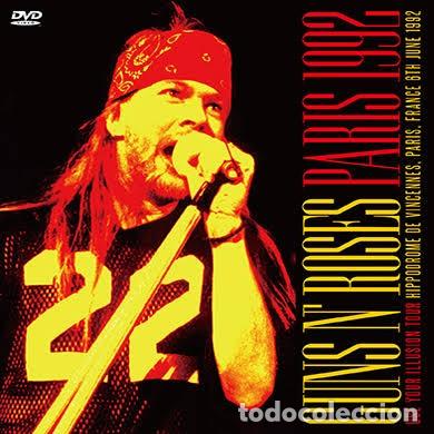CDs de m&uacute;sica: 2 DVD's - GUNS N' ROSES - Live Paris 1992